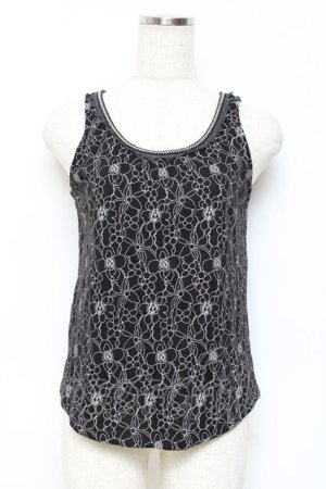 画像: axes femme / オパールアウタータンク M 黒 Y-25-10-25-044-AX-TO-SZ-ZY