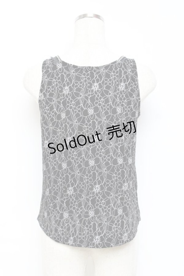 画像2: axes femme / オパールアウタータンク M 黒 Y-25-10-25-044-AX-TO-SZ-ZY (2)