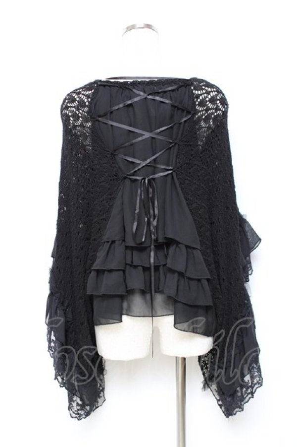 画像3: axes femme / 後ろレースアップドルマン M 黒 Y-25-10-25-053-AX-TO-SZ-ZY (3)