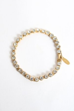 画像: INGEBORG / ストーンブレスレット  ゴールド Y-25-10-25-007-LO-AC-SZ-ZY