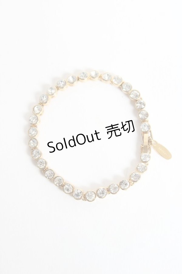 画像1: INGEBORG / ストーンブレスレット  ゴールド Y-25-10-25-007-LO-AC-SZ-ZY (1)