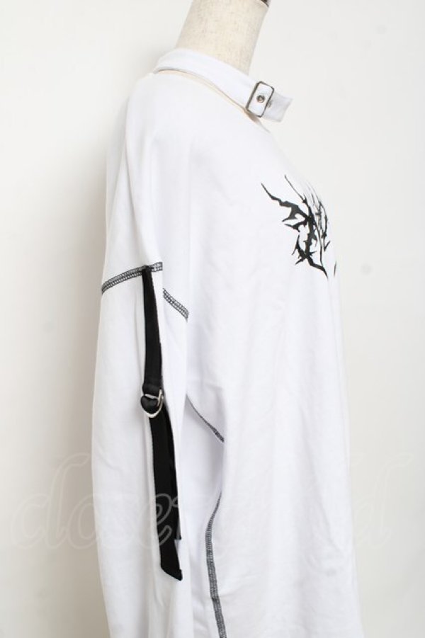 画像3: axes femme POETIQUE / チョーカー風ビックプル  白 Y-25-10-25-065-AX-TO-SZ-ZY (3)