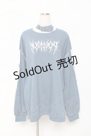 画像: axes femme POETIQUE / チョーカー風ビックプル  ブルー Y-25-10-25-066-AX-TO-SZ-ZY