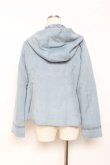 画像2: axes femme / スカラップショートコート M サックス Y-25-10-25-102-AX-CO-SZ-ZY (2)