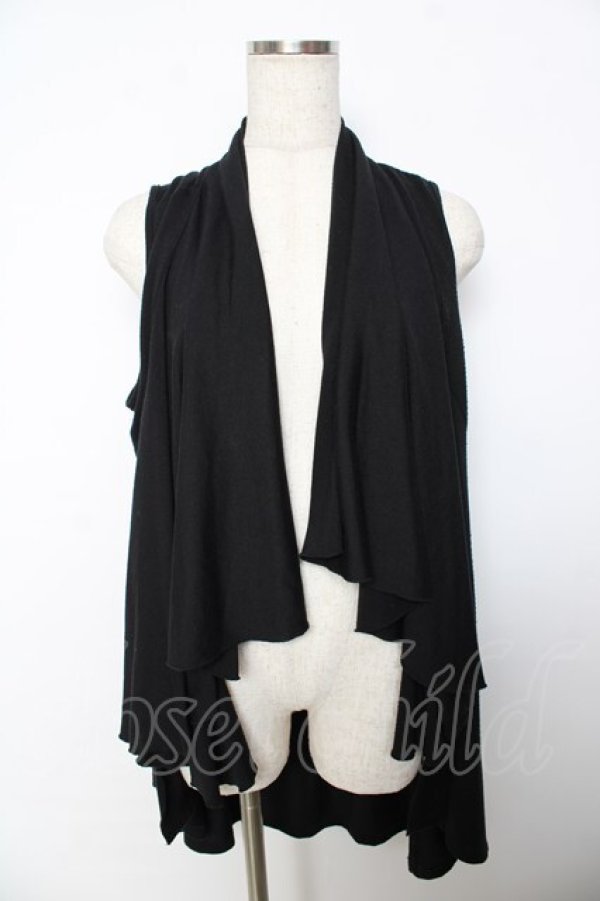画像1: BPN FOR MEN / イレギュラージレベスト M 黒 Y-25-10-25-110-GO-TO-SZ-ZY (1)