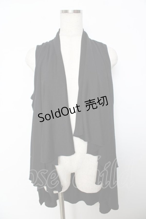 画像1: BPN FOR MEN / イレギュラージレベスト M 黒 Y-25-10-25-110-GO-TO-SZ-ZY (1)