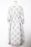 画像2: axes femme / ウォールオーナメント柄ワンピース M 生成り Y-25-10-25-122-AX-OP-SZ-ZY (2)