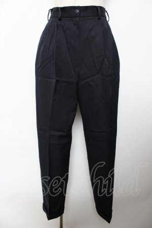 画像: INGEBORG / サイドボタンデザインパンツ F 紺 Y-25-10-25-129-LO-PA-SZ-ZY