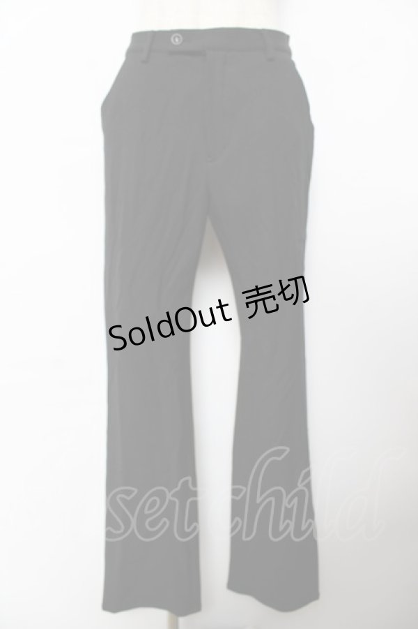 画像1: INGEBORG / ストレートパンツ F 黒 Y-25-10-25-131-LO-PA-SZ-ZY (1)