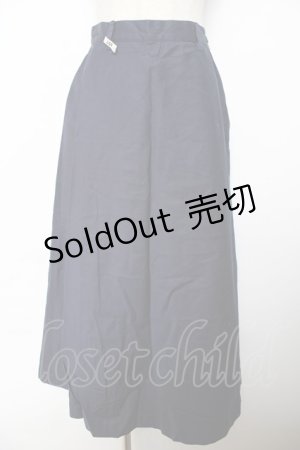 画像: INGEBORG / ロングスカート  紺 Y-25-10-25-137-LO-SK-SZ-ZY