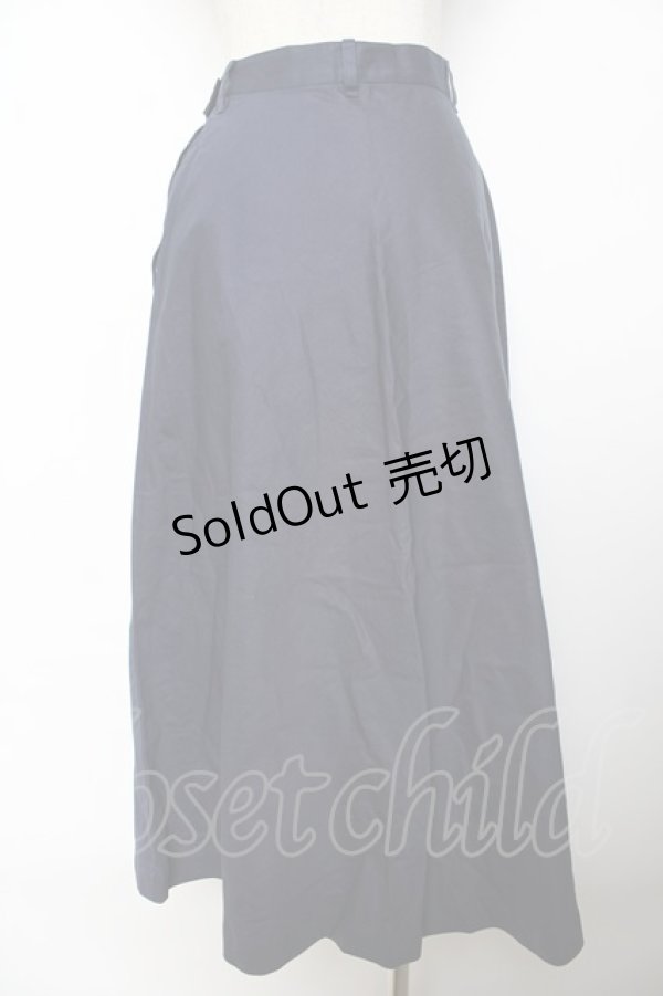 画像2: INGEBORG / ロングスカート  紺 Y-25-10-25-137-LO-SK-SZ-ZY (2)