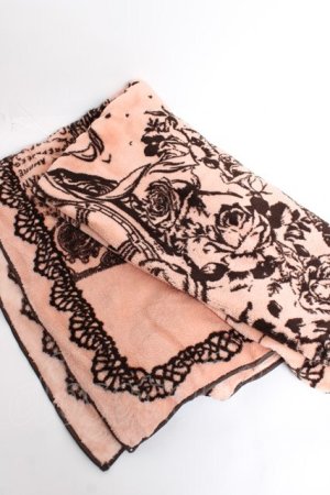 画像: axes femme / ブランケット  ピンク Y-25-10-25-023-AX-ZA-SZ-ZY