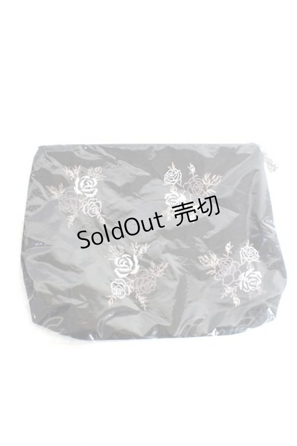 画像4: axes femme / ブーケ刺繍トートバッグ  黒 Y-25-10-25-025-AX-BG-SZ-ZT501 (4)