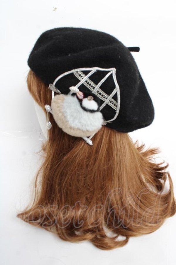 画像2: Coco&Ami / LOVEんちょー/ベレー  並文鳥 Y-25-10-28-053-LO-AC-SZ-ZY (2)