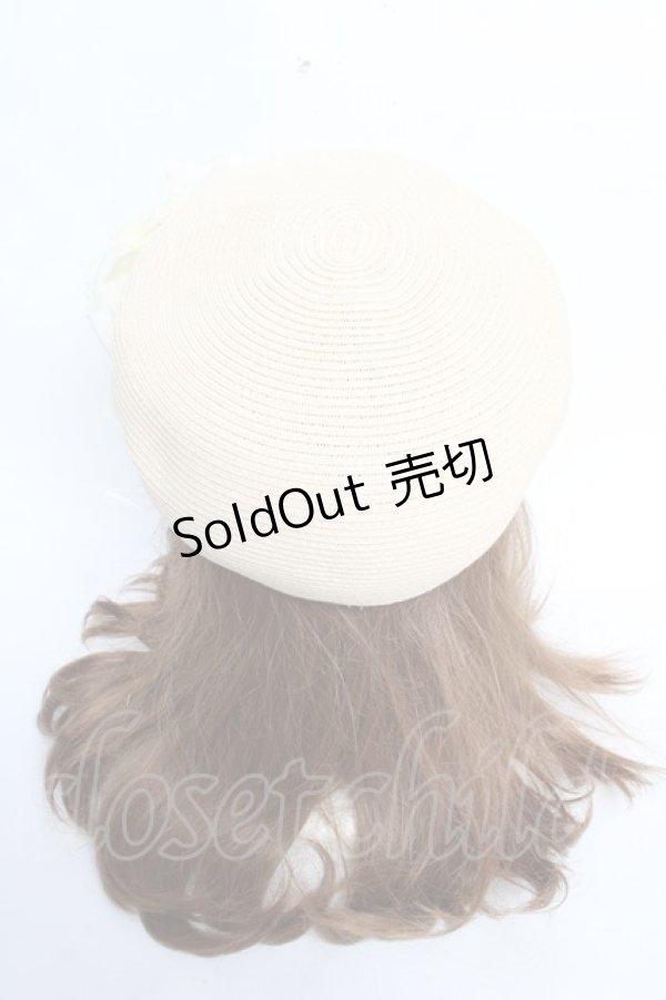 画像3: Innocent World / ブレードドロテアローズベレー帽 57.5cm アイボリー Y-25-10-28-057-IW-AC-SZ-ZY (3)