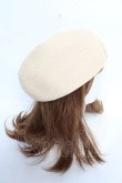画像4: Innocent World / ブレードドロテアローズベレー帽 57.5cm アイボリー Y-25-10-28-057-IW-AC-SZ-ZY (4)