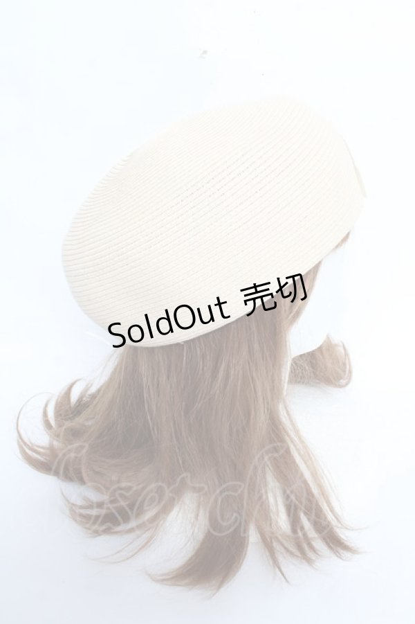 画像4: Innocent World / ブレードドロテアローズベレー帽 57.5cm アイボリー Y-25-10-28-057-IW-AC-SZ-ZY (4)