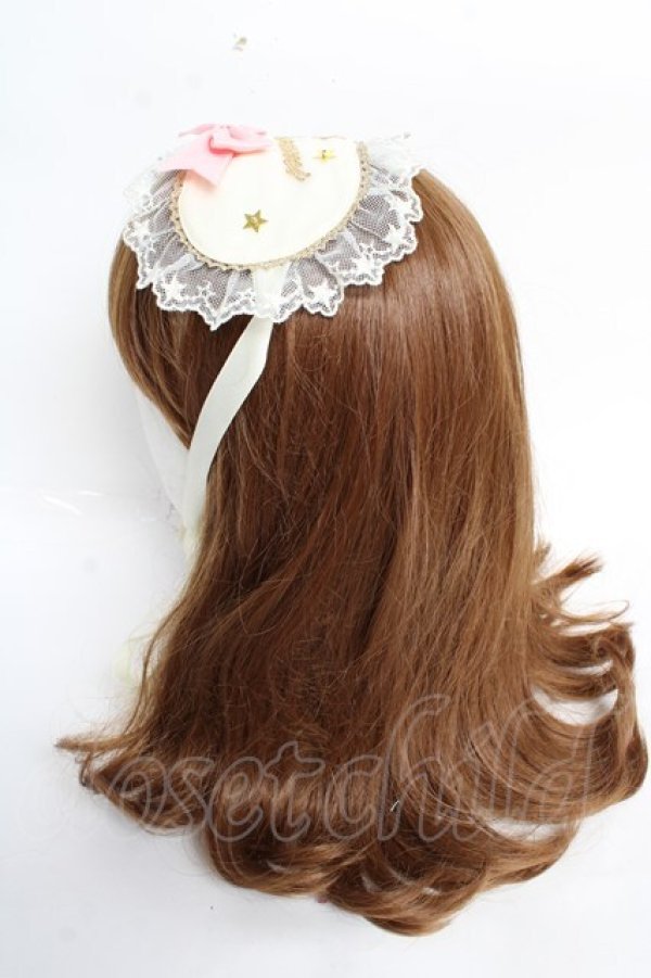画像2: Angelic Pretty / Daydream Bedアイマスクキャノティエ  アイボリー Y-25-10-28-058-AP-AC-SZ-ZY (2)