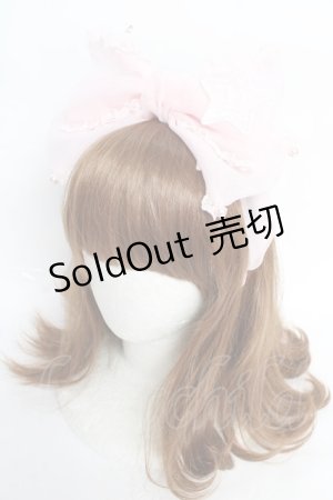 画像: Angelic Pretty / Starワッペンオーガンジーリボンカチューシャ  ピンク Y-25-10-28-063-AP-AC-SZ-ZY