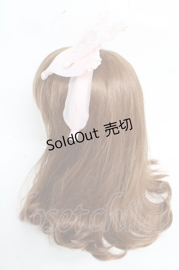 画像2: Angelic Pretty / Starワッペンオーガンジーリボンカチューシャ  ピンク Y-25-10-28-063-AP-AC-SZ-ZY (2)