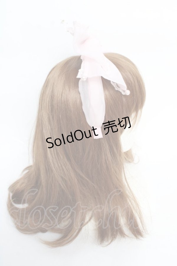 画像3: Angelic Pretty / Starワッペンオーガンジーリボンカチューシャ  ピンク Y-25-10-28-063-AP-AC-SZ-ZY (3)