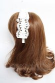 画像2: Angelic Pretty / Grace Laceカチューシャ  白 Y-25-10-28-064-AP-AC-SZ-ZY (2)