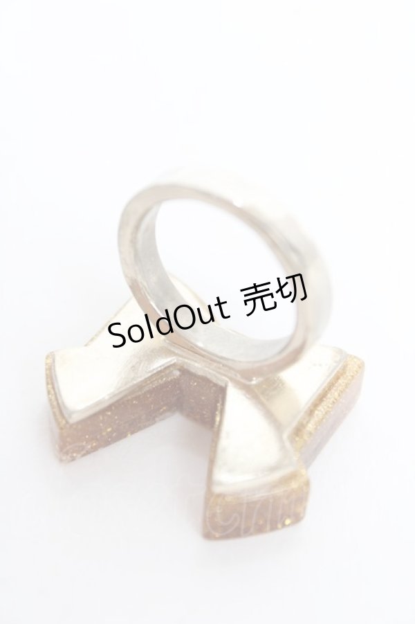 画像2: MILK / リボンリング  イエロー Y-25-10-28-007-ML-AC-SZ-ZY (2)