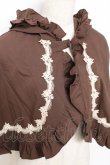 画像3: axes femme kawaii / 童話の小公女ケープ Ｍ 茶 Y-25-10-28-084-AX-JA-SZ-ZY (3)