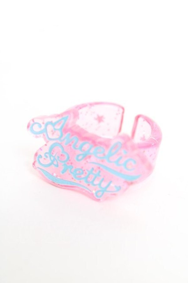 画像1: Angelic Pretty / Neonロゴリング  ピンク Y-25-10-28-010-AP-AC-SZ-ZY (1)