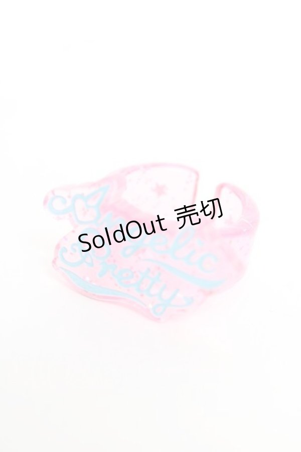 画像1: Angelic Pretty / Neonロゴリング  ピンク Y-25-10-28-010-AP-AC-SZ-ZY (1)