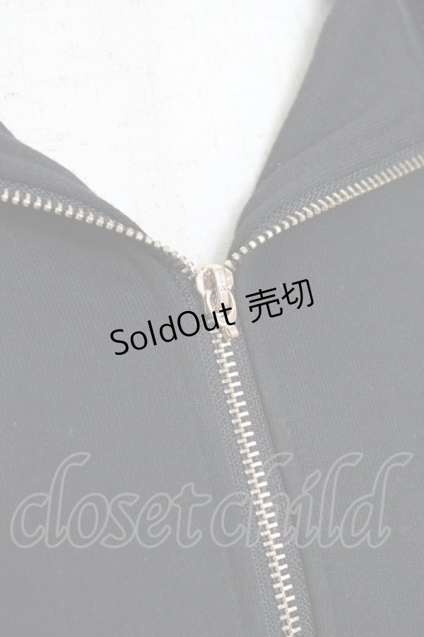 画像3: Secret Honey / うさ耳フードパーカー 2 黒 Y-25-10-28-086-CA-TO-SZ-ZY (3)