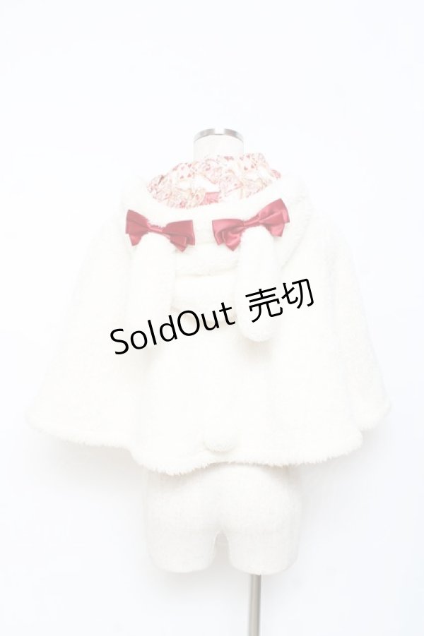 画像2: BABY,THE STARS SHINE BRIGHT / Alice Red&Blackケープ  アイボリー Y-25-10-28-089-BA-JA-SZ-ZY (2)