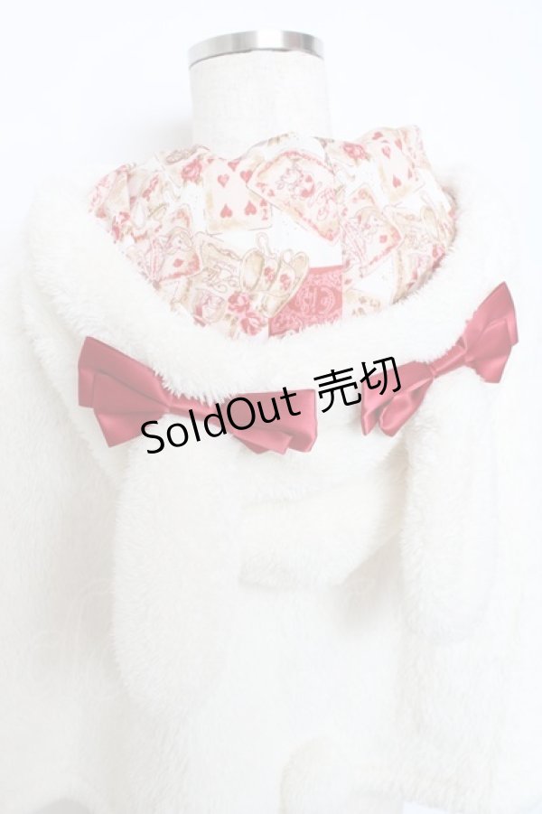 画像3: BABY,THE STARS SHINE BRIGHT / Alice Red&Blackケープ  アイボリー Y-25-10-28-089-BA-JA-SZ-ZY (3)