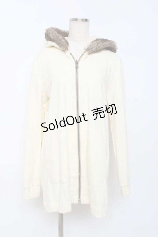 画像4: axes femme / パーカー付きモッズコート M ベージュ Y-25-10-28-094-AX-CO-SZ-ZI (4)