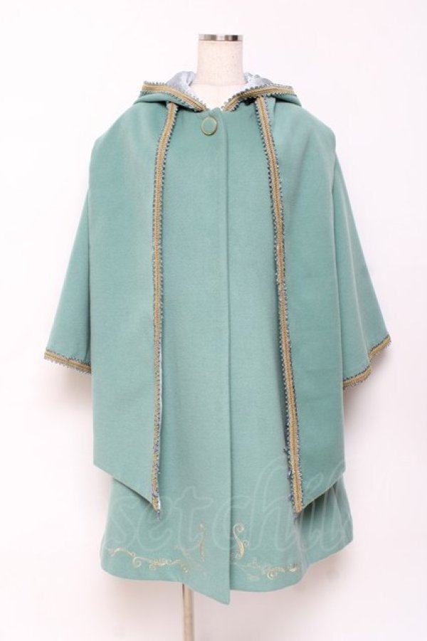 画像1: Secret Honey / ウインター・アラビアン・コート(アラジンver) 2 グリーン Y-25-10-28-095-CA-CO-SZ-ZY (1)