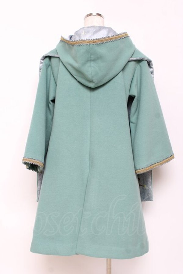画像2: Secret Honey / ウインター・アラビアン・コート(アラジンver) 2 グリーン Y-25-10-28-095-CA-CO-SZ-ZY (2)