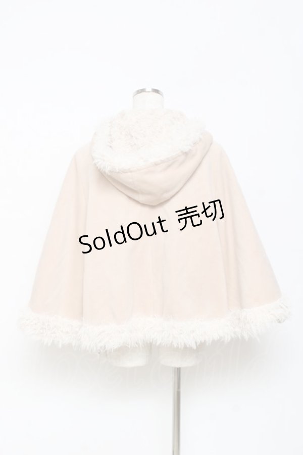 画像2: Secret Honey / リボンケープコート 2 ベージュ Y-25-10-28-097-CA-CO-SZ-ZY (2)