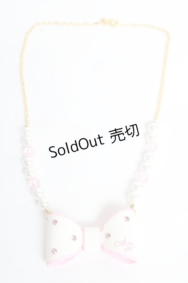 画像3: Angelic Pretty / ドリームリボンネックレス  アイボリー Y-25-10-28-001-AP-AC-SZ-ZY (3)