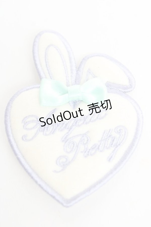 画像1: Angelic Pretty / Happiness Bunnyクリップ  アイボリ- Y-25-10-28-013-AP-ZA-SZ-ZY (1)