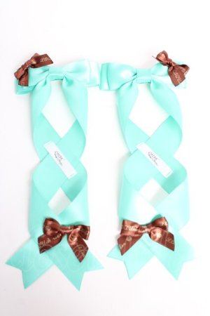 画像: LOTUS ribbon / ツインテールリボンバレッタ   Y-25-10-28-014-EL-ZA-SZ-ZY