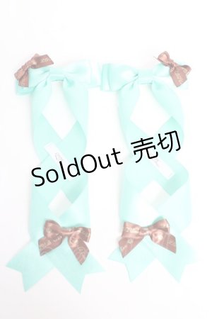 画像: LOTUS ribbon / ツインテールリボンバレッタ   Y-25-10-28-014-EL-ZA-SZ-ZT486-F004