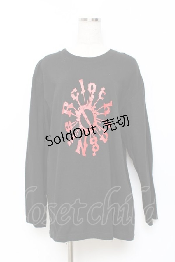 画像1: NieR Clothing / プリントTシャツ L 黒 Y-25-10-28-113-PU-TS-SZ-ZY (1)