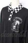 画像4: LISTEN FLAVOR / 天から堕ちたユニコーン 襟付きカットソー F 黒 Y-25-10-28-114-PU-TO-SZ-ZY (4)