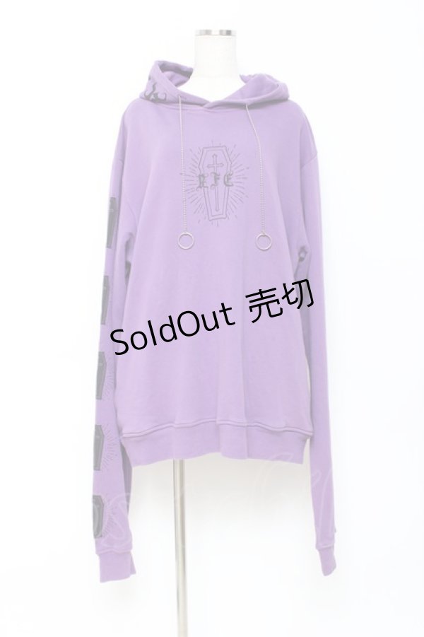 画像1: REFLEM / ロングスリーブチェーンパーカー F パープル Y-25-10-28-117-PU-TO-SZ-ZY (1)