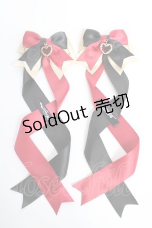 画像: LOTUS ribbon / ツインテールリボンバレッタ   Y-25-10-28-016-EL-ZA-SZ-ZY