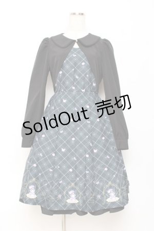 画像: axes femme POETIQUE / クロミ/ティールームワンピース M 黒 Y-25-10-28-126-AX-OP-SZ-ZI