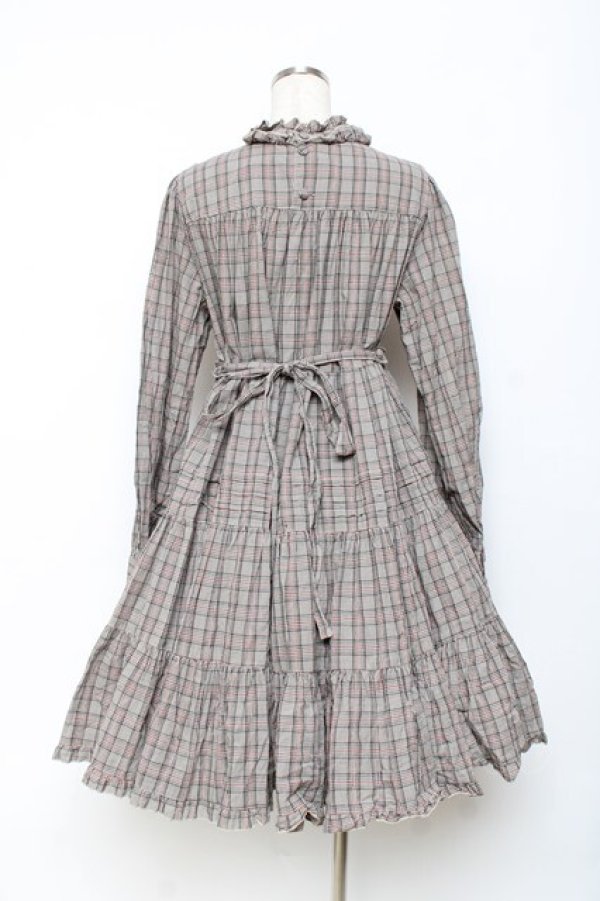 画像3: Physical Drop / 小公女ドレス  チェックベージュ Y-25-10-28-128-LO-OP-SZ-ZY (3)