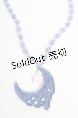 画像: Angelic Pretty / Melty Moonネックレス  青 Y-25-10-28-002-AP-AC-SZ-ZY