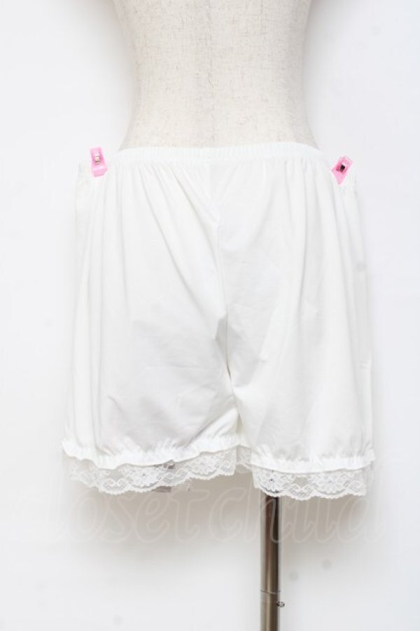 画像2: m petit by misako / AMドロワーズスソレース JJM-L 中白 Y-25-10-28-135-LO-PA-SZ-ZY (2)