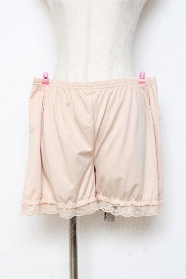 画像1: m petit by misako / AMドロワーズスソレース JJM-L 中薄橙 Y-25-10-28-136-LO-PA-SZ-ZY (1)